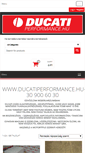 Mobile Screenshot of ducatiperformance.hu